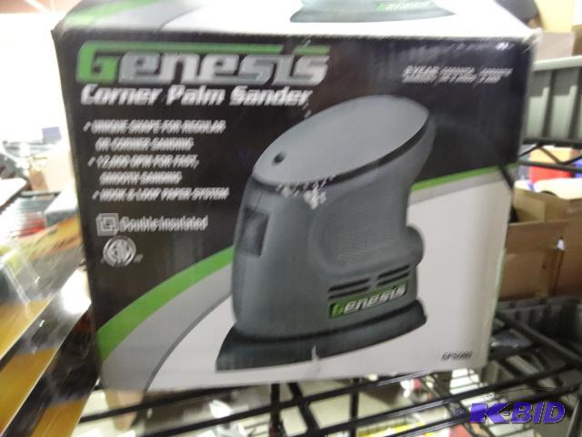 Used Genesis brand corner palm sander. Unique...