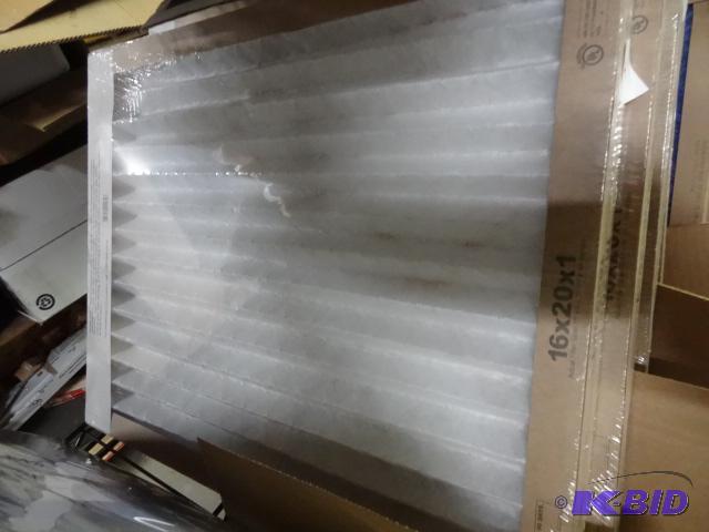 Quantity 3 new flanders pleated air furnace f...
