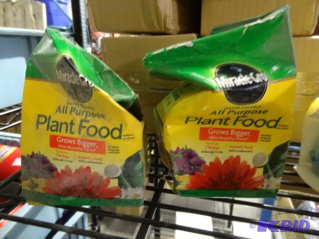 new lot of 2 boxes Miracle Gro all purpose pl...