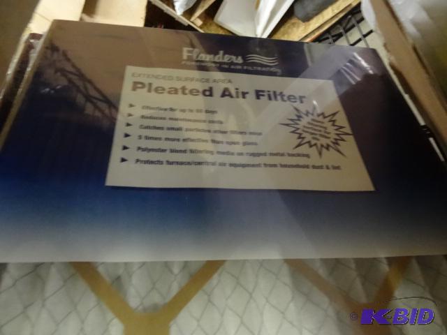 Quantity 3 new flanders pleated air furnace f...