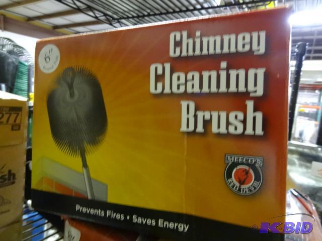 New Red Devil chimney cleaning brush. 6 inch ...