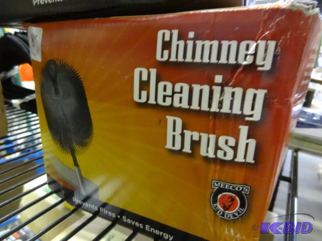 New Red Devil chimney cleaning brush. 8 inch ...