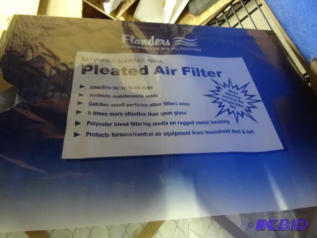 Quantity 3 new flanders pleated air furnace f...