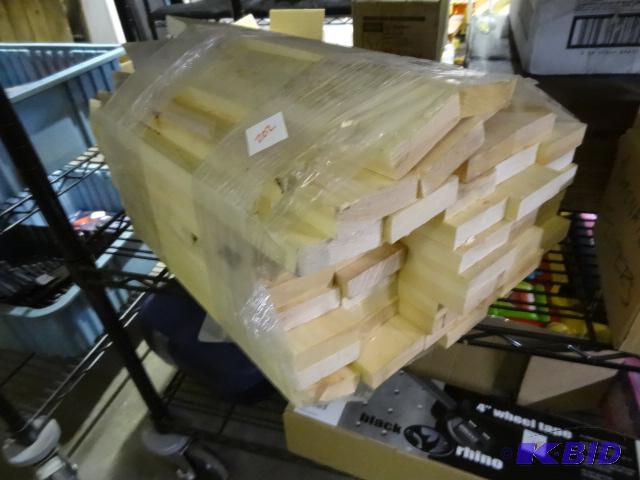 New wat of approximately 50 wood stakes. 1 in...
