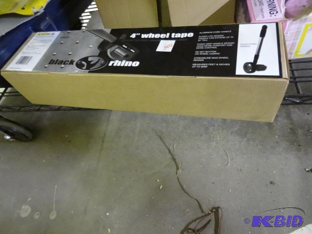 New in box black Ryno 4 inch wheel tape. Cont...