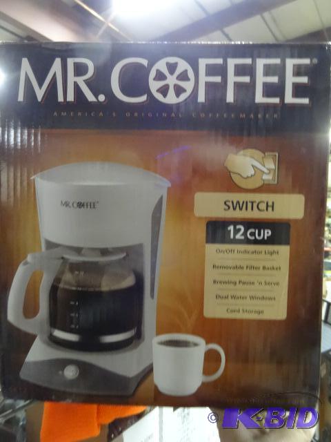 New in box Mr Coffee 12 cup automatic coffeem...