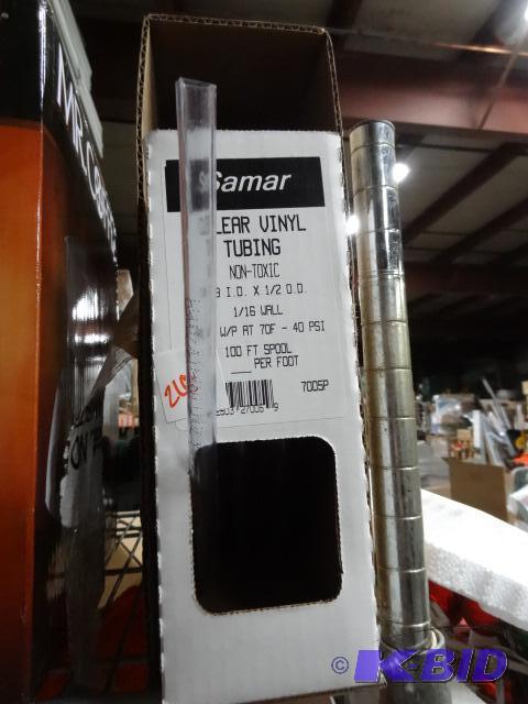 New spool 100 ft Samar clear vinyl tubing. 3...