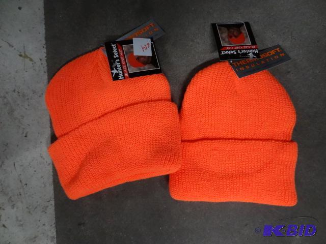 New lot of 2 Hunters select blaze knit hat. ...