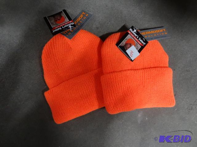 New lot of 2 Hunters select blaze knit hat. ...