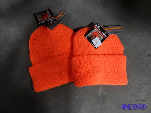 New lot of 2 Hunters select blaze knit hat. ...