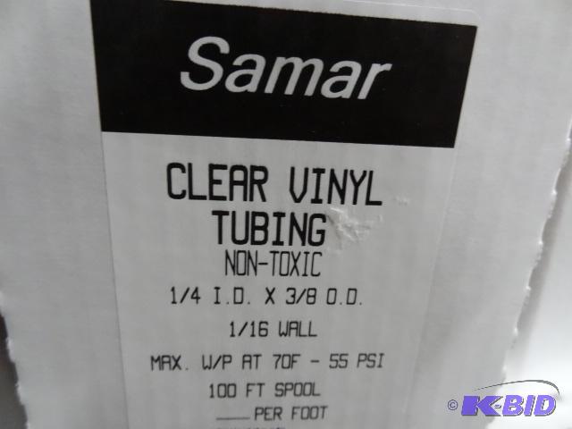 New spool of 100 feet clear vinyl tubing peri...