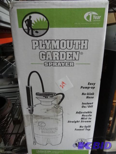 New Plymouth garden sprayer. 1 gallon. Easy p...