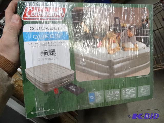 New in box Coleman brand quick bed. Queen si...