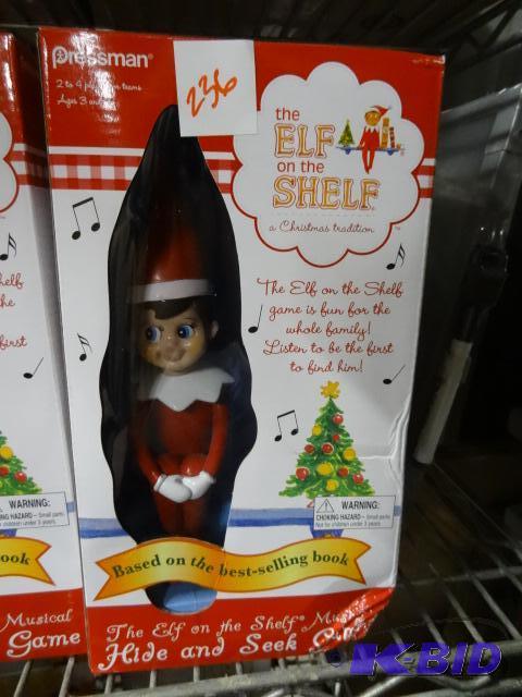 New in box Pressman brand the elf on the shel...
