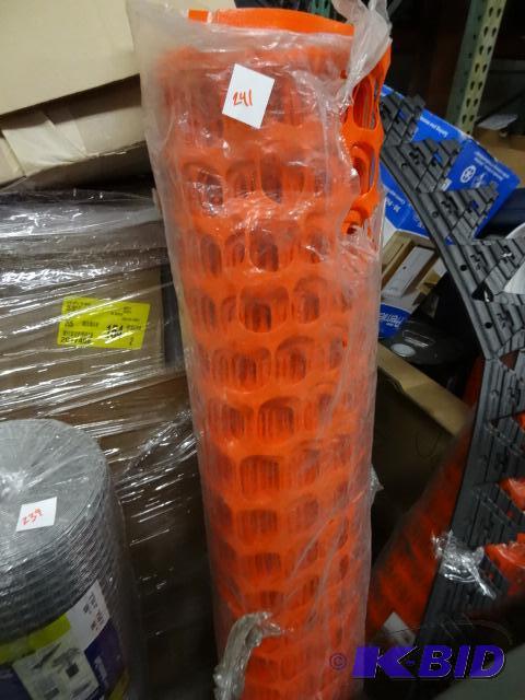 New 100 foot roll of snow guard snow fence. 4...
