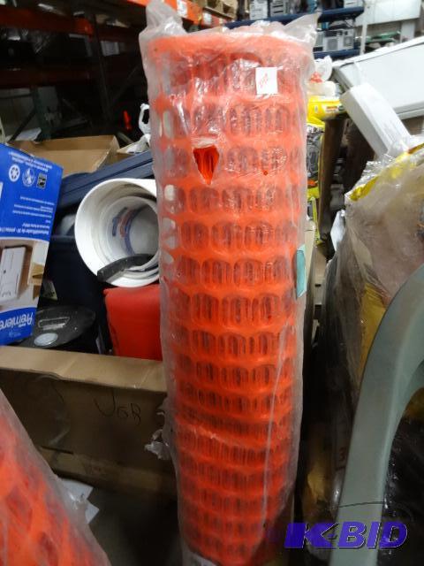 New 100 foot roll of snow guard snow fence. 4...