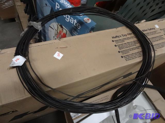 New 10 lbs spool of 9 gauge black annealed wi...