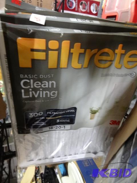 quantity 3 new 3m Filtrete air furnace filter...