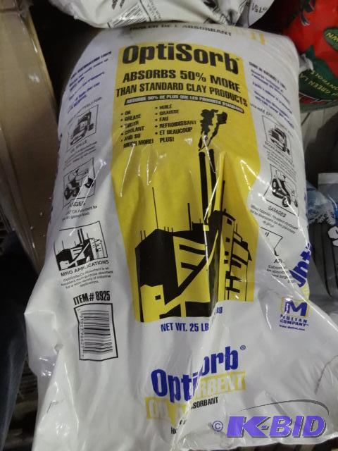New bag of optisorb oil absorbent. Absorbs 50...