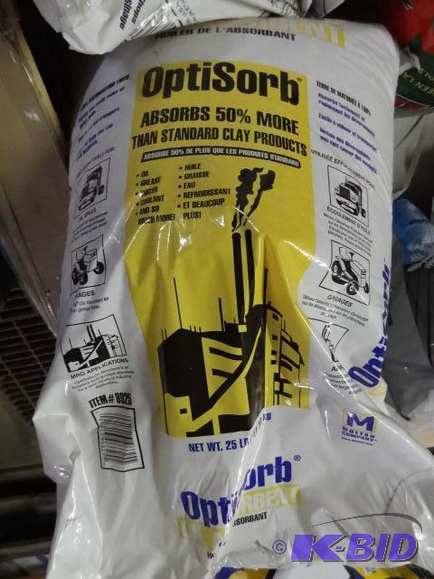 New bag of optisorb oil absorbent. Absorbs 50...