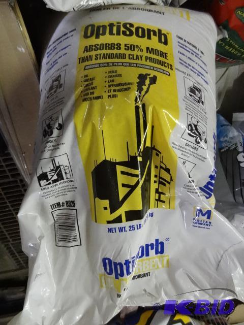 New bag of optisorb oil absorbent. Absorbs 50...