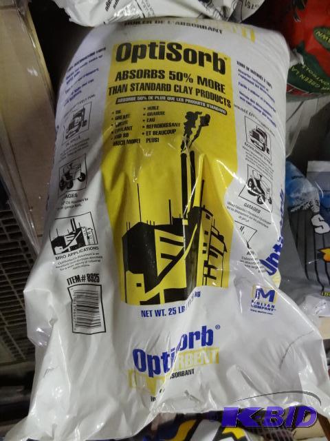 New bag of optisorb oil absorbent. Absorbs 50...