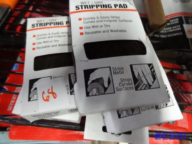 New quantity 5 wet dry stripping pads. Quickl...