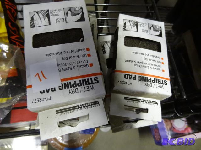 New quantity 5 wet dry stripping pads. Quickl...