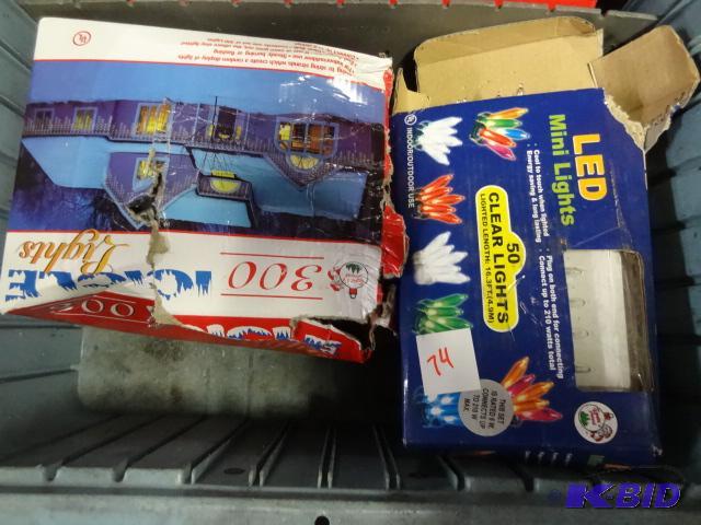 New Christmas light lot including 300 icicle ...