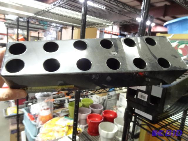Quantity 3 pegboard tool holders...