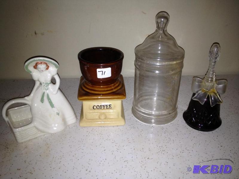 Assorted Porcelain And Glass Lot