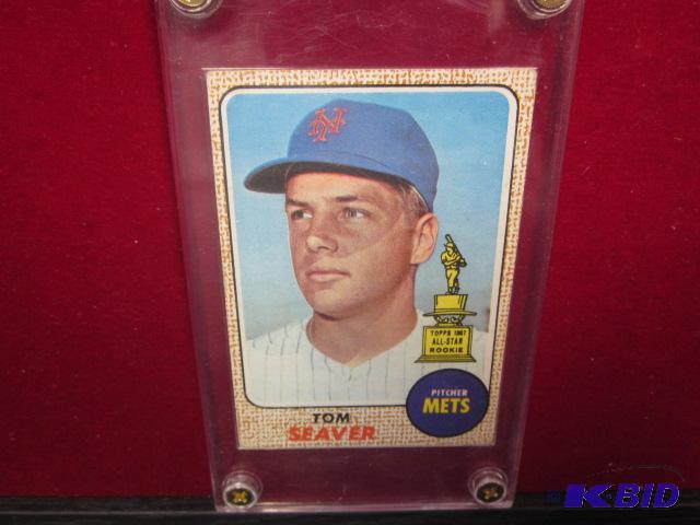 1968 Topps Tom Seaver Rookie card, in NM cond...