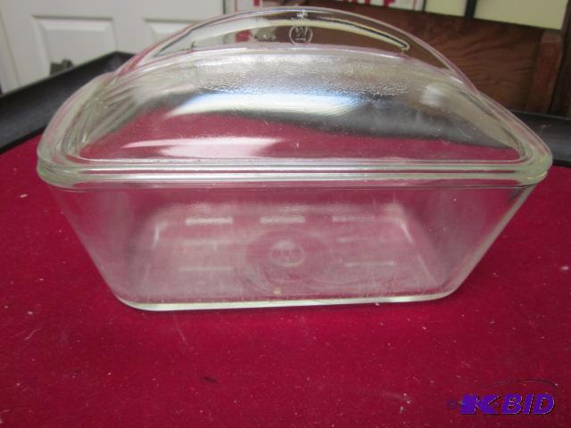 Vintage West Morland glass bakeware with lid....