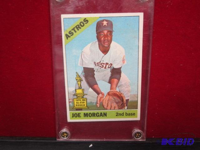1966 Topps Joe Morgan All Star Rookie card, i...