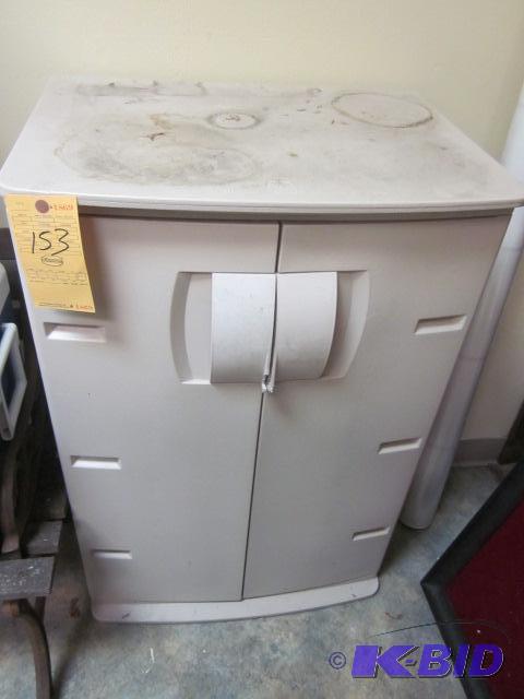 Outdoor plastic storage cabinet.  &nbsp  &nb...