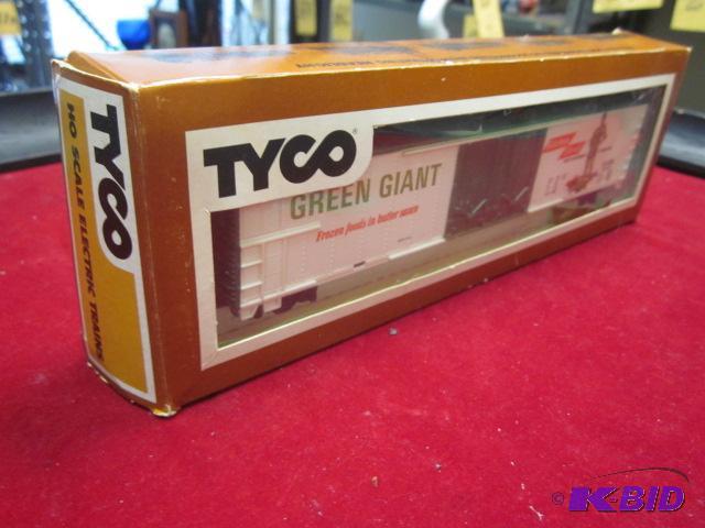 Vintage Tyco Green Giant train car, in box.  ...