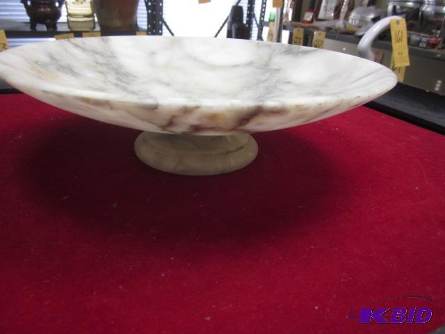 Large alabaster fruit compote.  &nbsp  &nbsp...