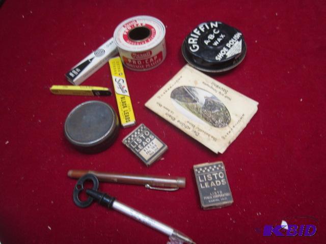 Lot of vintage miscellaneous items.  &nbsp  ...