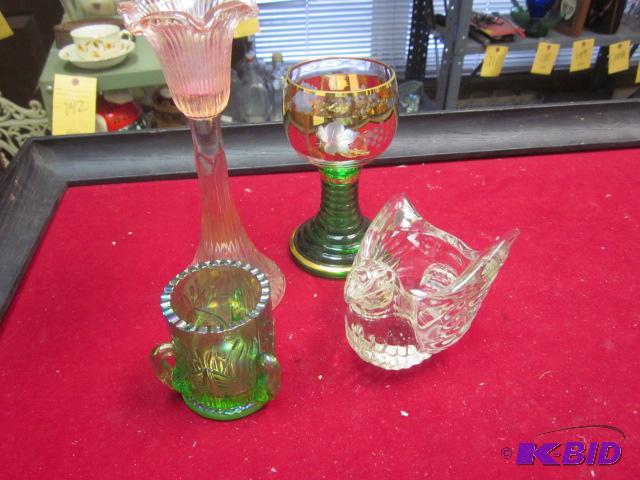 Lot of glass items.  &nbsp  &nbsp...