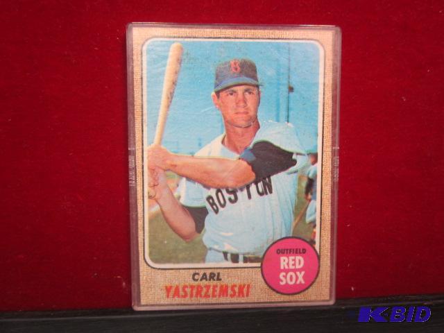 1968 Carl Yastrzemski in NM condition.&nbsp ...