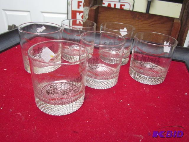 Lot of (6) low ball glasses.  &nbsp  &nbsp...