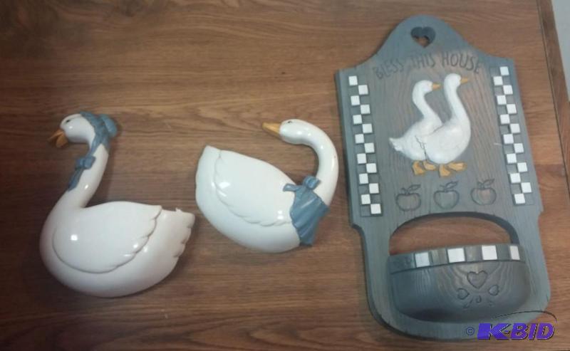Home interior Goose decorations...