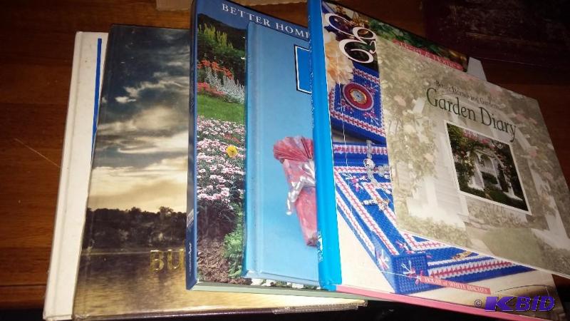 Lot of gardening books...