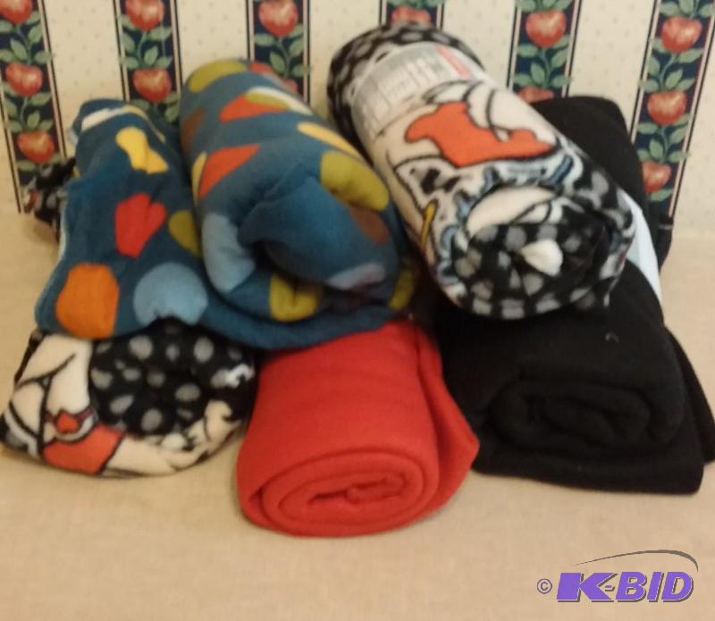 Large lot of fleece as shown for sewing...