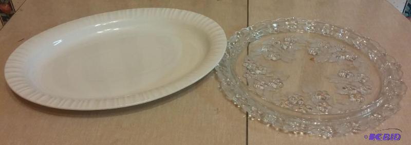 Set of 2 platters...