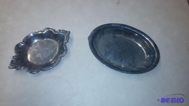 Wooden platter and candy dishes...