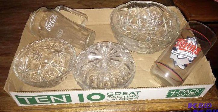 Candy dishes as showncollectable glasses...