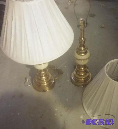 Pair of lamps...