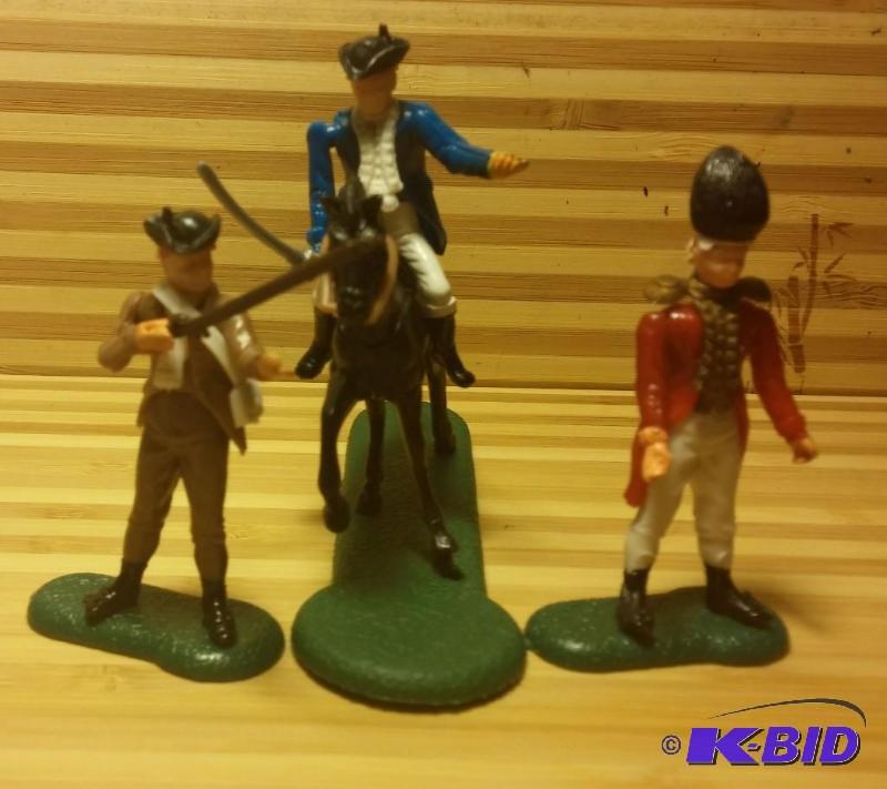 RARE Timpo Swoppets Revolutionary War. These...