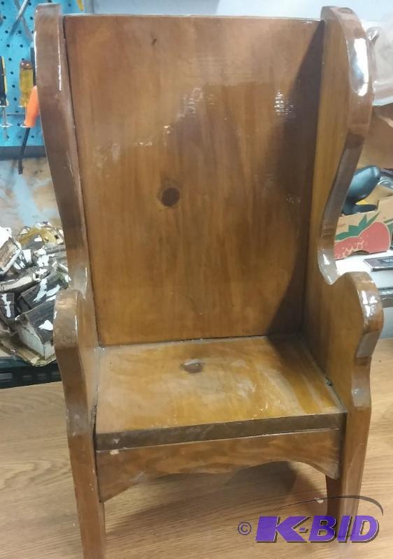 Hand Made Vintage Doll chair, 19 inches Tall...